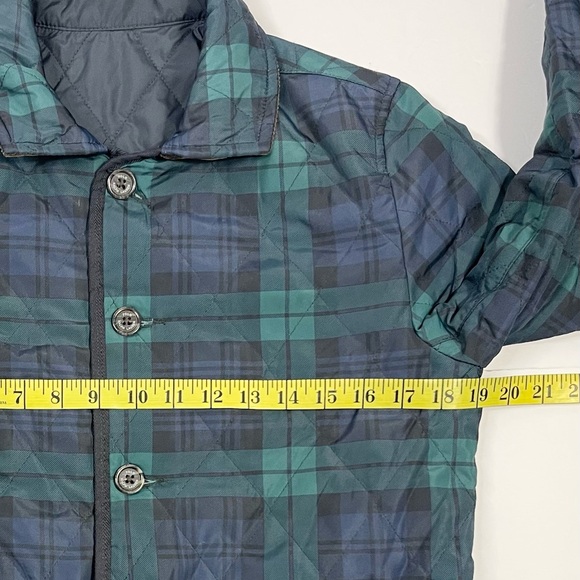 Polo Ralph Lauren kids reversible Blue and Green Plaid Jacket. L/G 14-16 - Picture 4 of 11